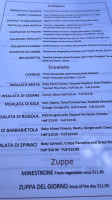 Casa Nostra Westlake Village menu