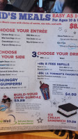 Bubba Gump Shrimp Co. menu