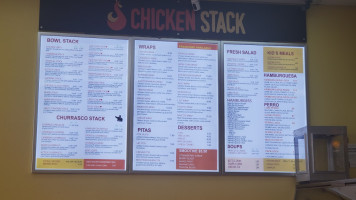 Natural Chicken Grill menu