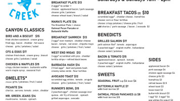 Karma Juice Eatery menu