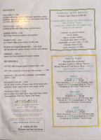 The Buzz Mill menu