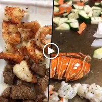 Samu Sushi Hibachi food