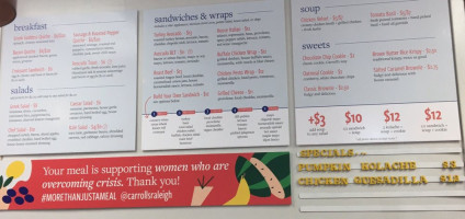 Elmo's Pizza Subs menu