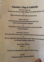 Cattivella menu