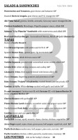 B44 Catalan Bistro menu