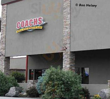 Coach's Grill Sports outside