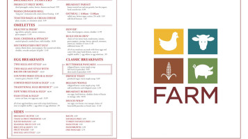 Farm menu