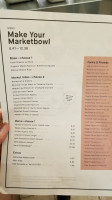 Cafe Hollywood menu