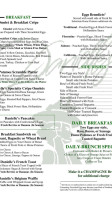 Danielle's Crêperie menu