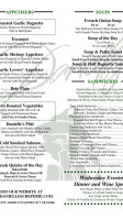 Danielle's Crêperie menu