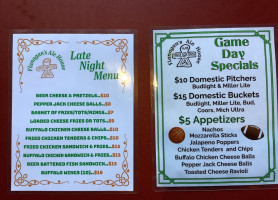 Flanagan's Ale House menu