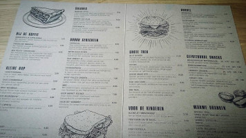 Jimmy Mac's menu