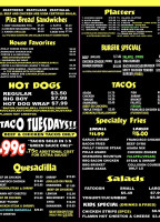 Fatimas Grill menu