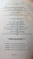 Colombini Italian Cafe Bistro Nob Hill menu