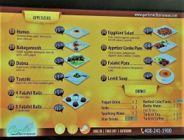 Scoop N Stick menu