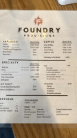 Foundry Provisions menu