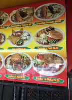 El Indio Azteca menu