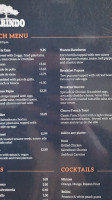 El Tamarindo menu