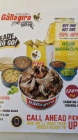 El Gallo Giro menu