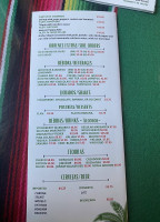 El Pacifico menu