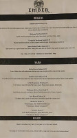Foodies menu