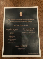 Ilili menu