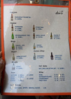 Domo Sushi menu