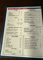 Ikeda Japanese Dining menu