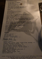 Manchego menu