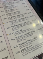 Mon Roll House Sushi menu