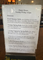 Mekong Bk menu