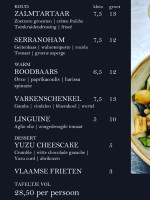 Frajees Grill menu