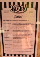 Lakeside Bistro menu