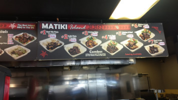 Matiki Island Bbq menu