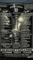 Jimmy John's menu