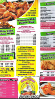 King Of Wings menu