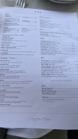 Josephine House menu