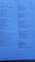 Josephine House menu