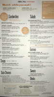 Moulin menu