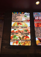 La Crawfish menu