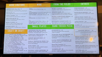 Moku Kitchen menu