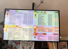 Kung Fu Tea menu