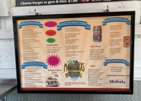 Mgwalexs Hawaiian Grill menu