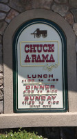 Chuck-a-rama Buffet menu