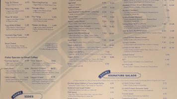 Wild Wings N' Things menu