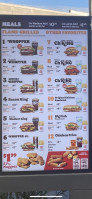 Wendy's menu