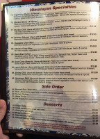 Cold Stone Creamery menu