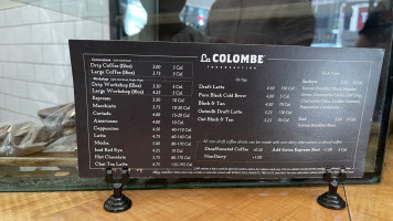 Dunkin' menu