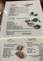 Local Pho menu