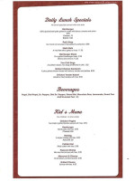 Money's Grill, Llc menu